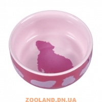 TRIXIE Керамическая миска с рисунком ''Ceramic Bowl''