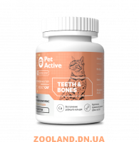 PetActive витаминно-минеральный комплекс для кошек для укрепления зубов и костей