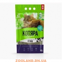 Наполнитель Котяра Nature Комкующийся с углем