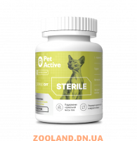 PetActive витаминно-минеральный комплекс для сохранения здоровья стерилизованных кошек и кастрированных котов